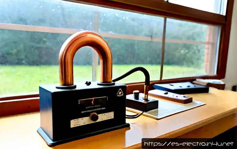 Home 17 전자기학 실험 - Photorealistic electromagnetic induction experiment in a bright Spanish secondary-school science lab...